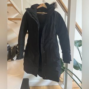 North face parka size small